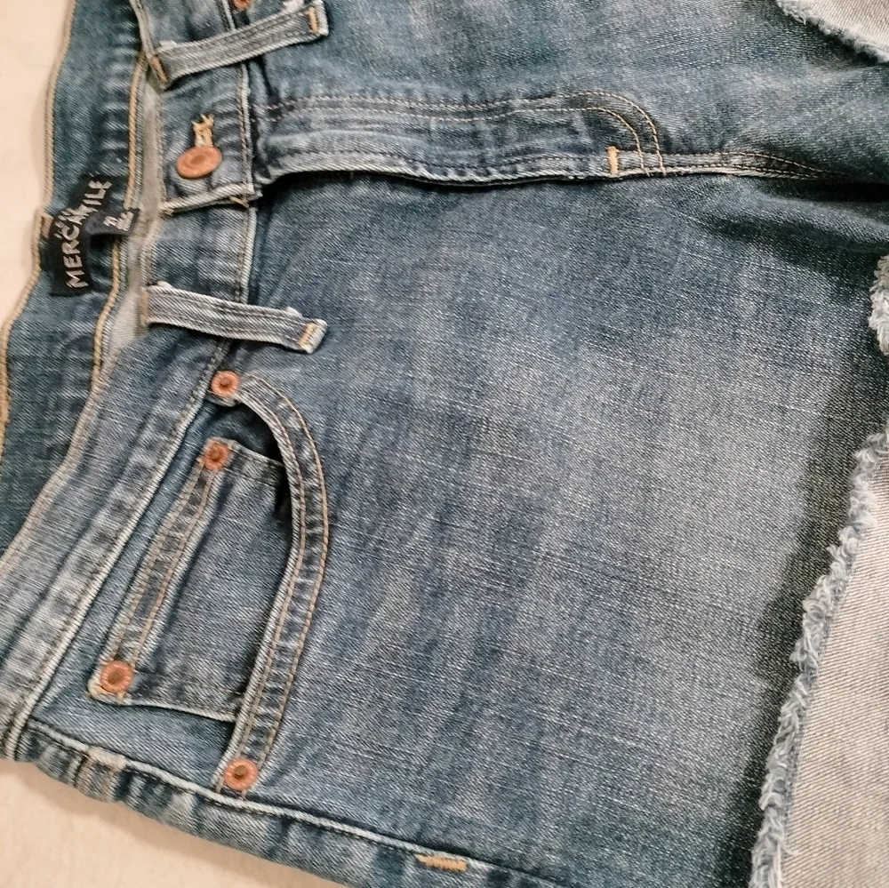 J. Crew Mercantile Denim Cutoff Shorts Sz 27